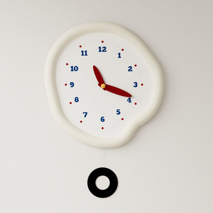 Asymmetrical Drip Clock