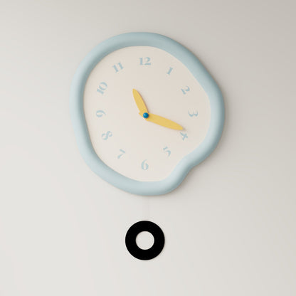 Asymmetrical Drip Clock