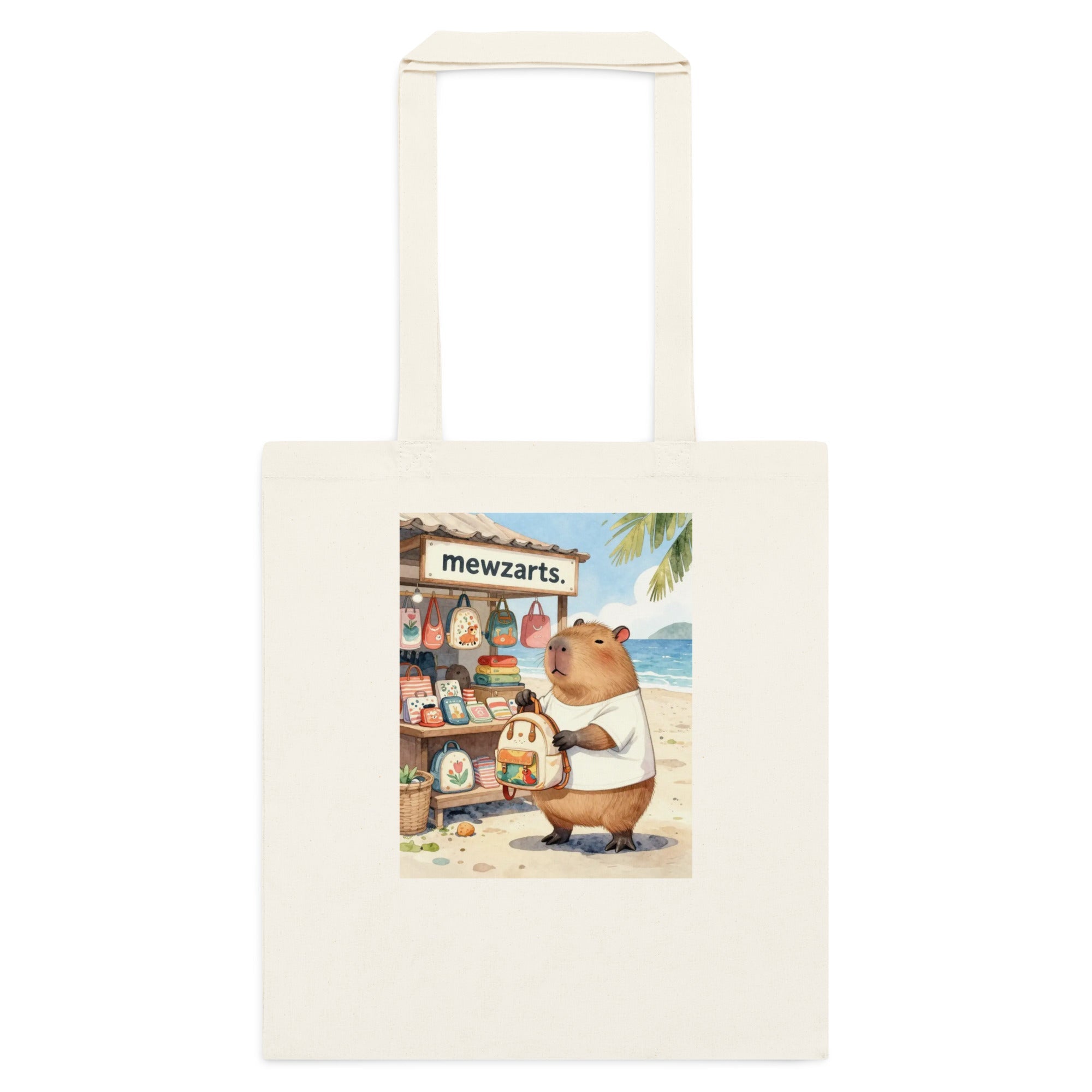 Cotton color tote bag - MewZ unique items