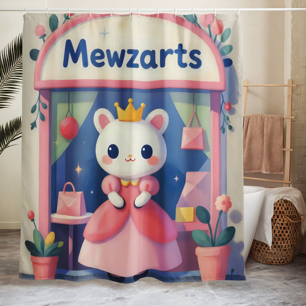 Shower curtain - MewZ unique items