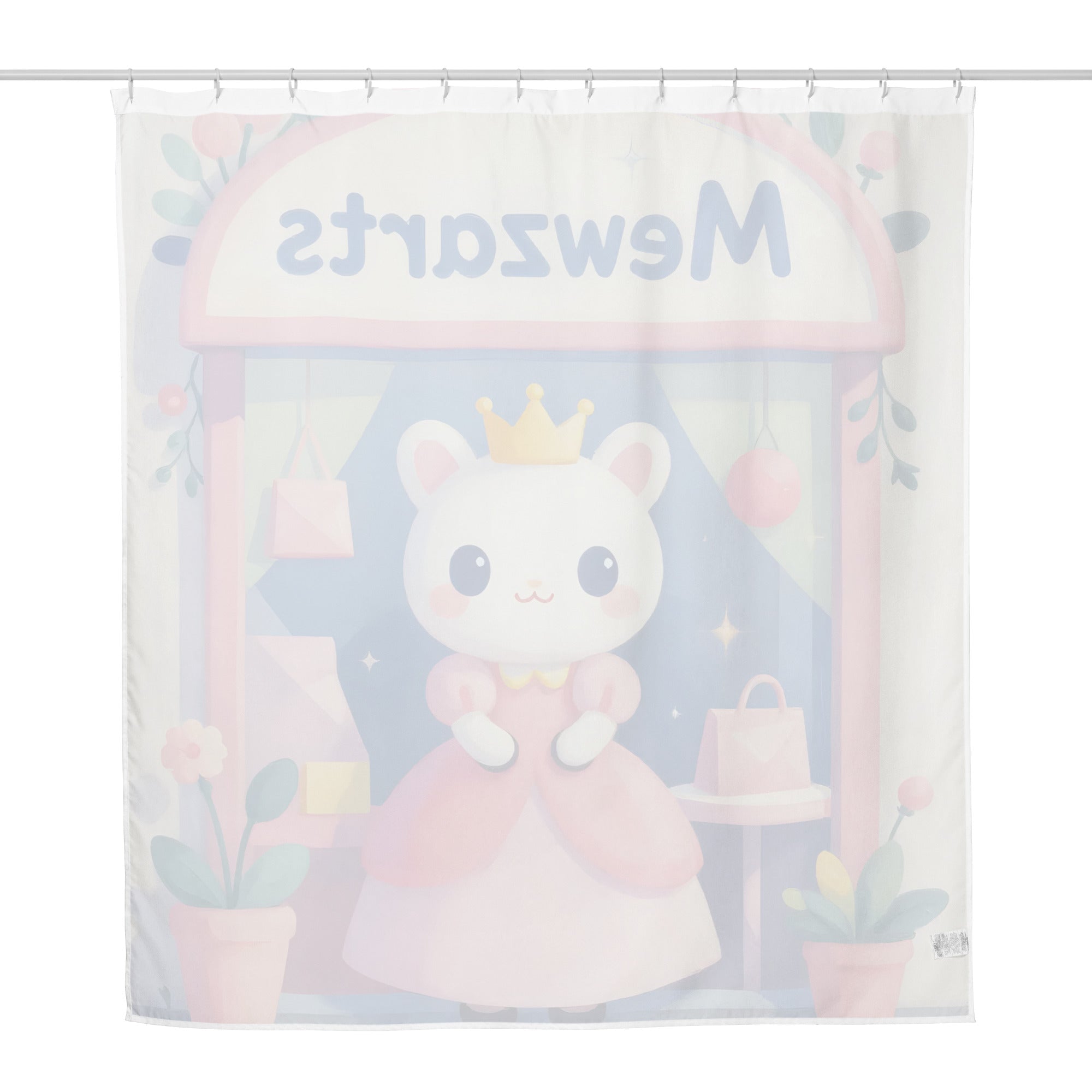 Shower curtain - MewZ unique items